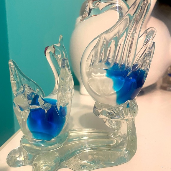 Murano glass swans - Picture 2 of 5